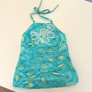 Lilly Pulitzer Halter Top 🩵